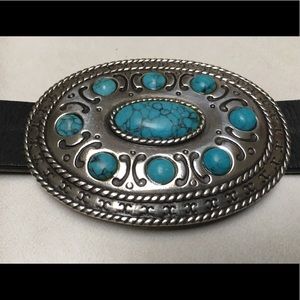 Turquoise Concho Belt